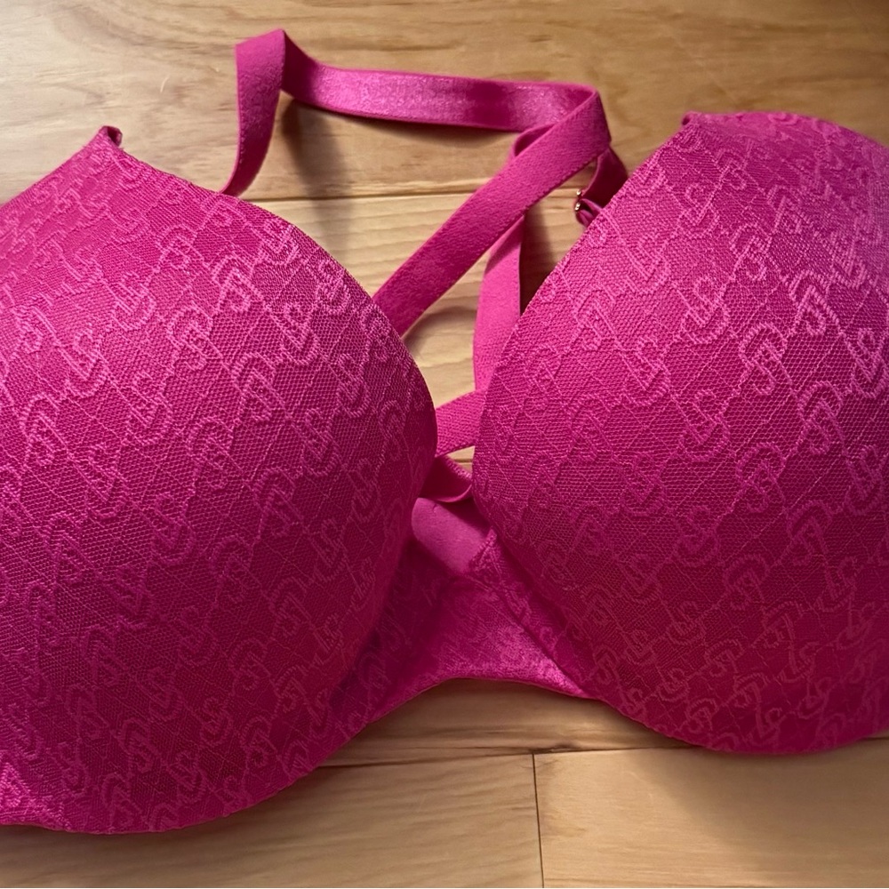 Victoria's Secret Pink Padded Bra with Underwire Support